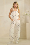 Polka dot Overalls