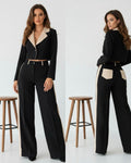 Black/beige set