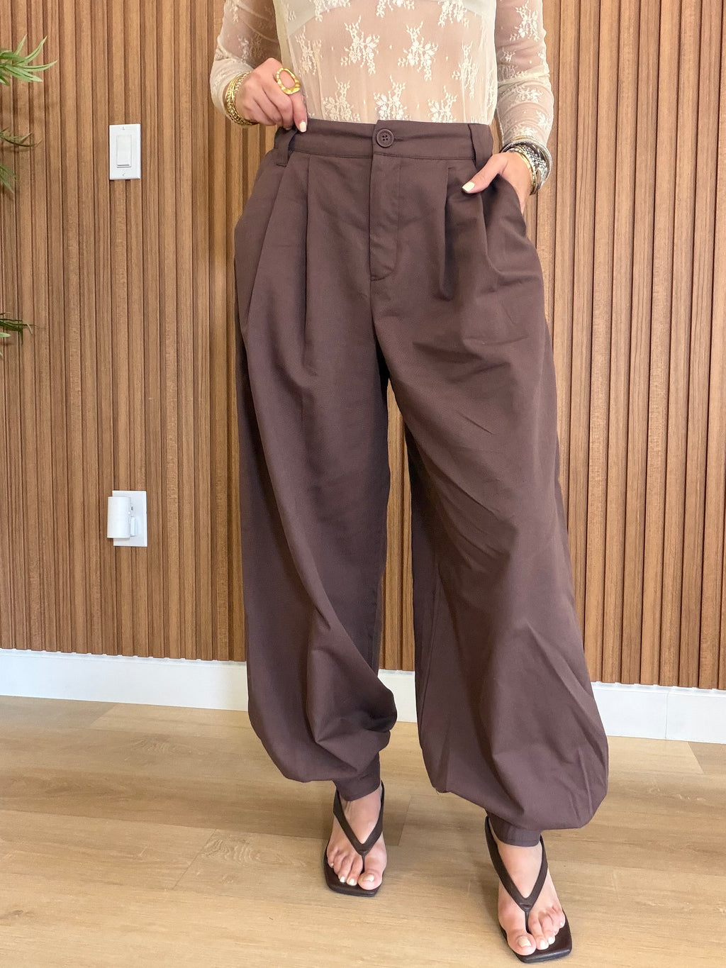 Brown pants