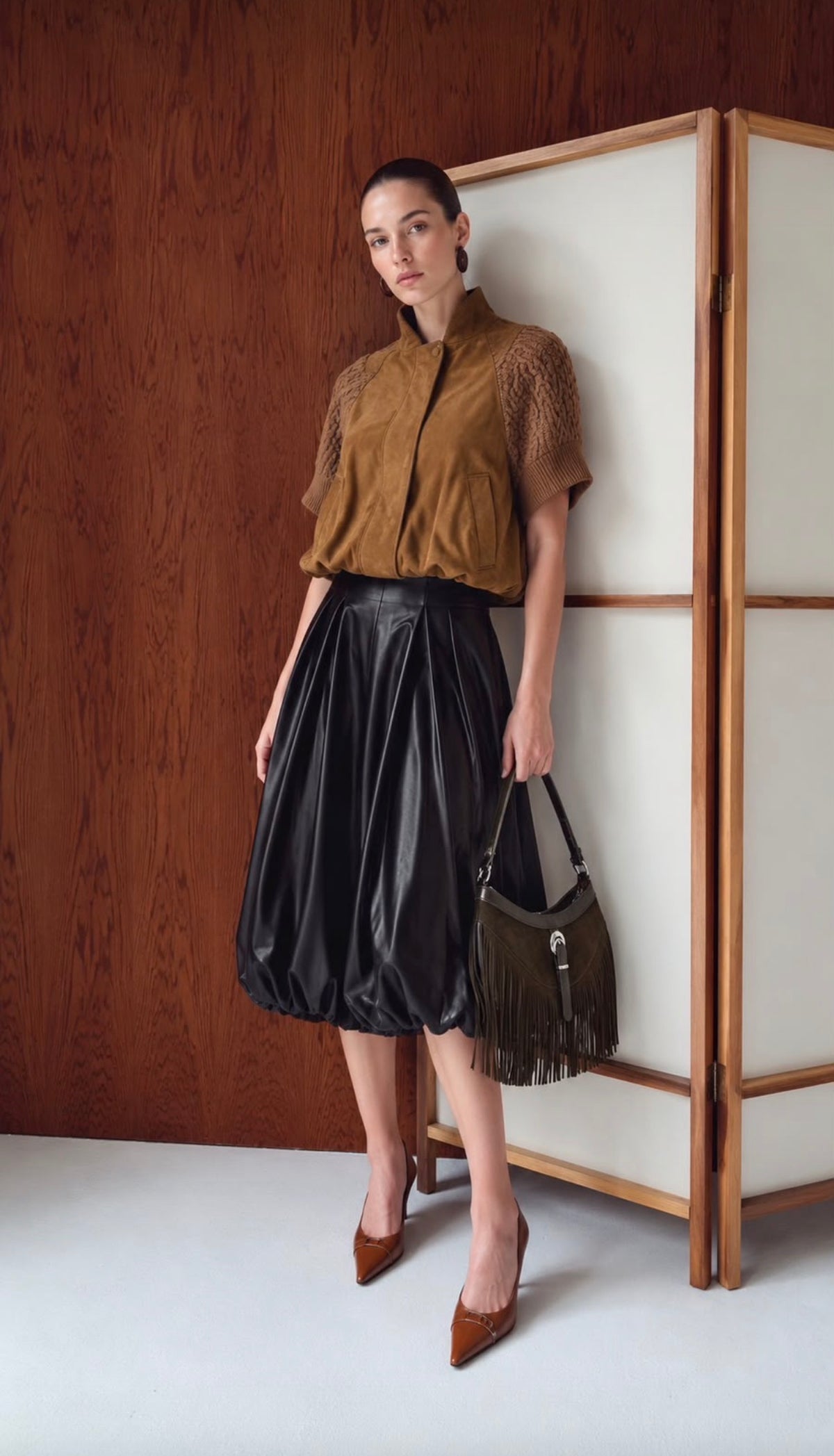 Bomber skirt