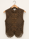 Torchon/brown top