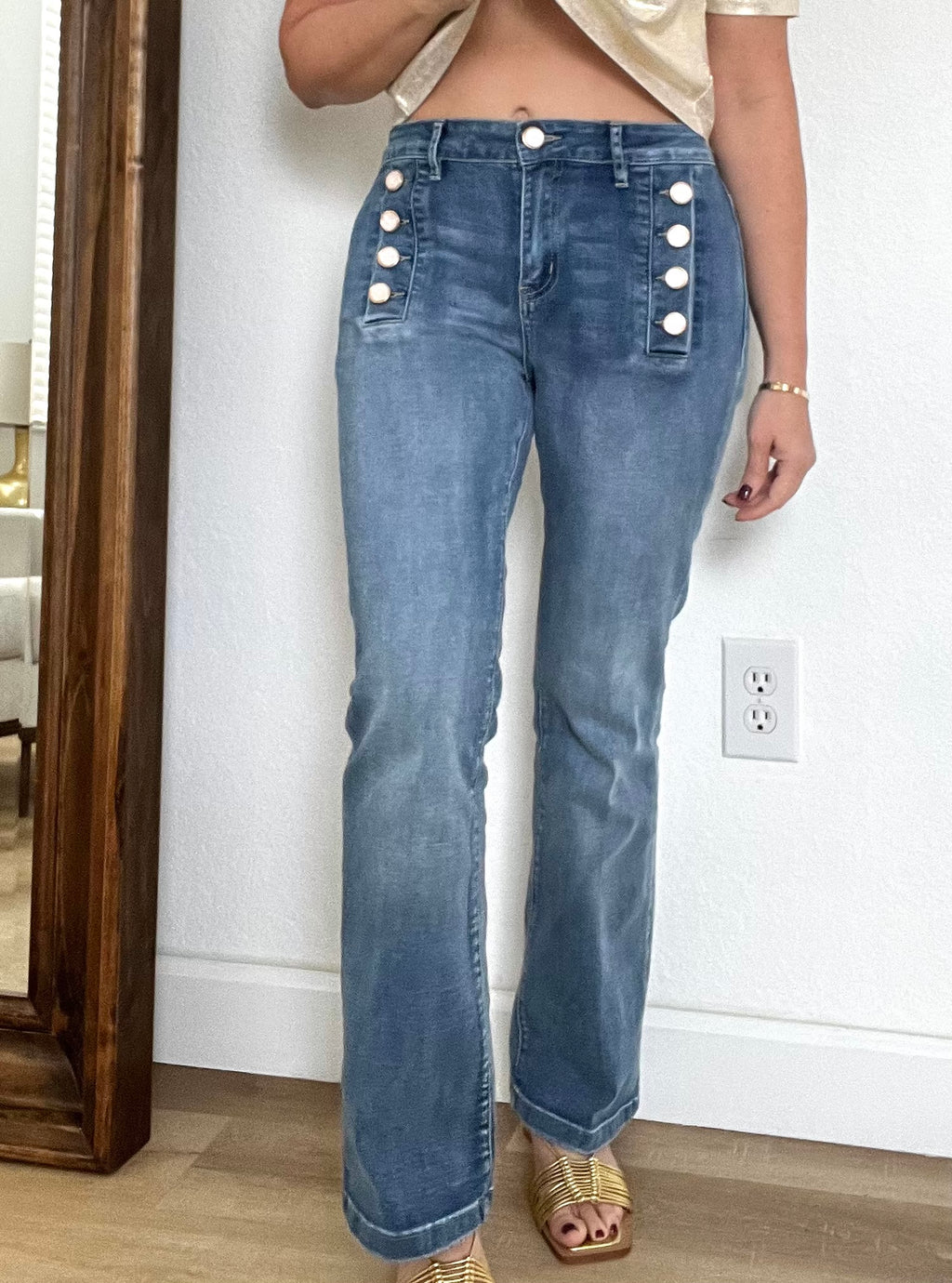 Mare denim pants