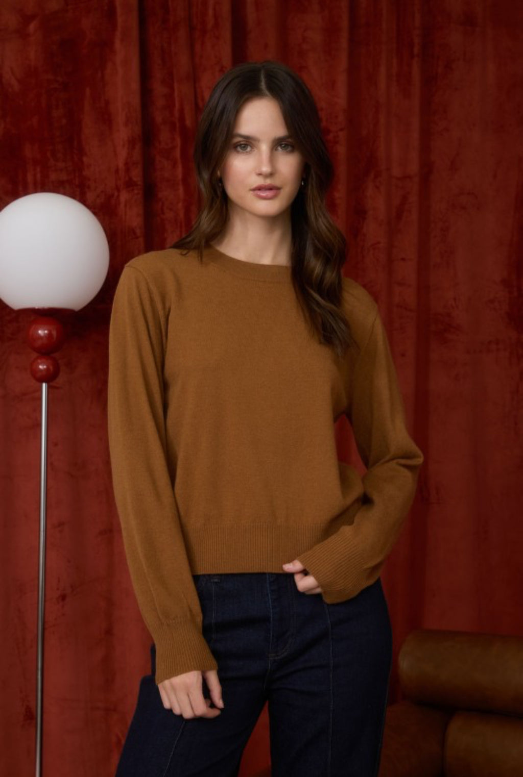 Pullover knit sweaters