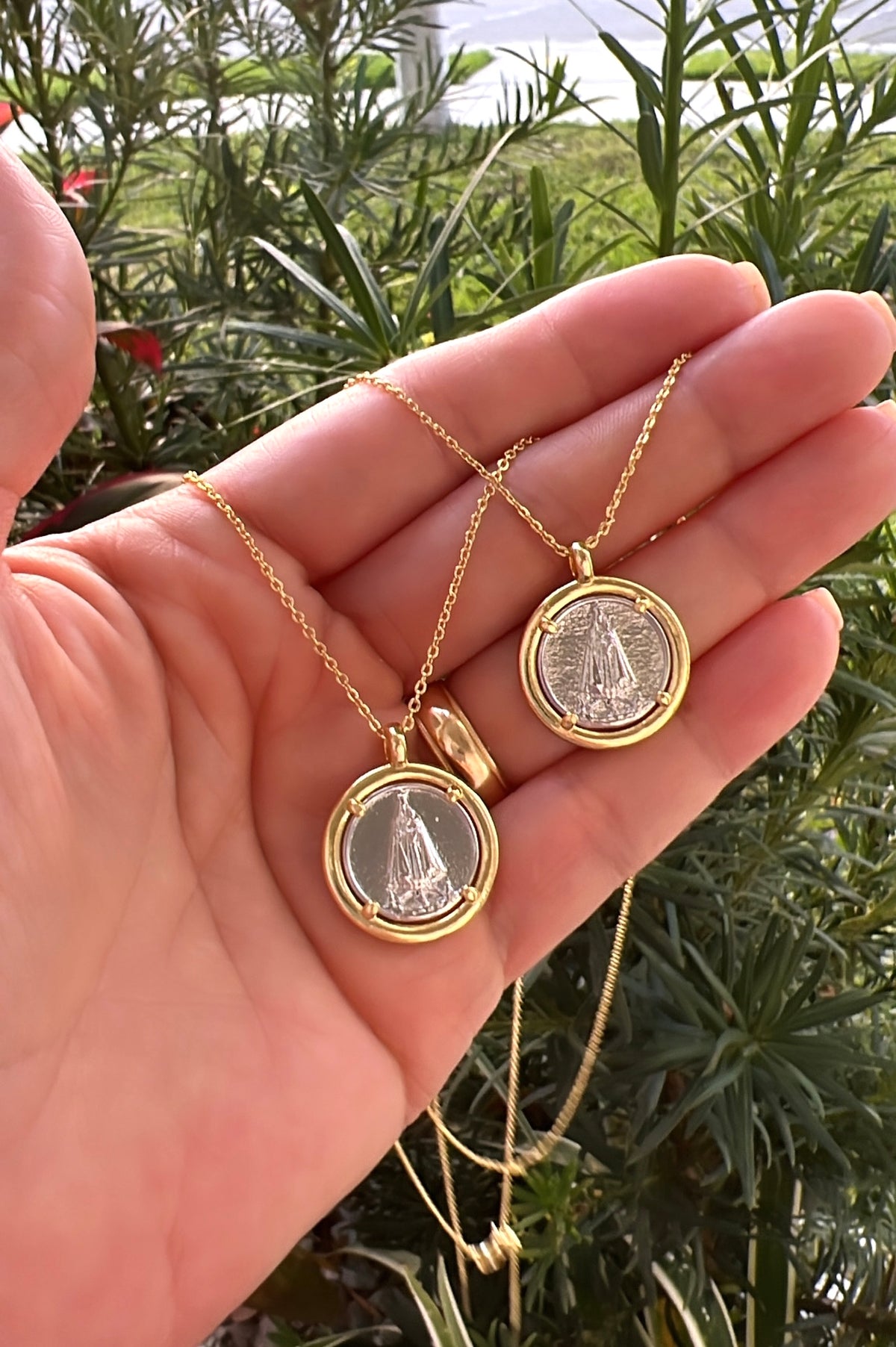 Virgen necklace