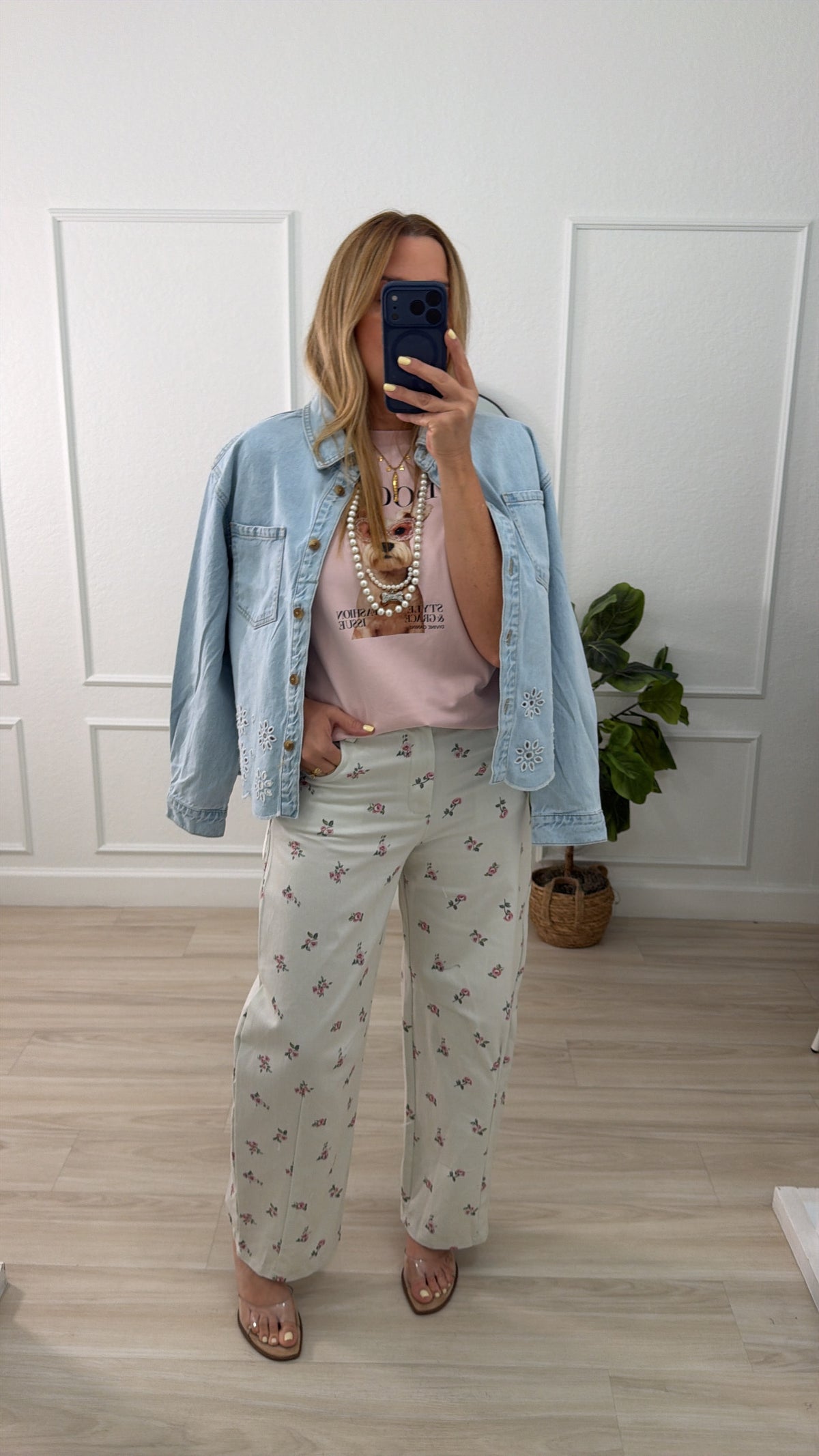 Embroidery jacket