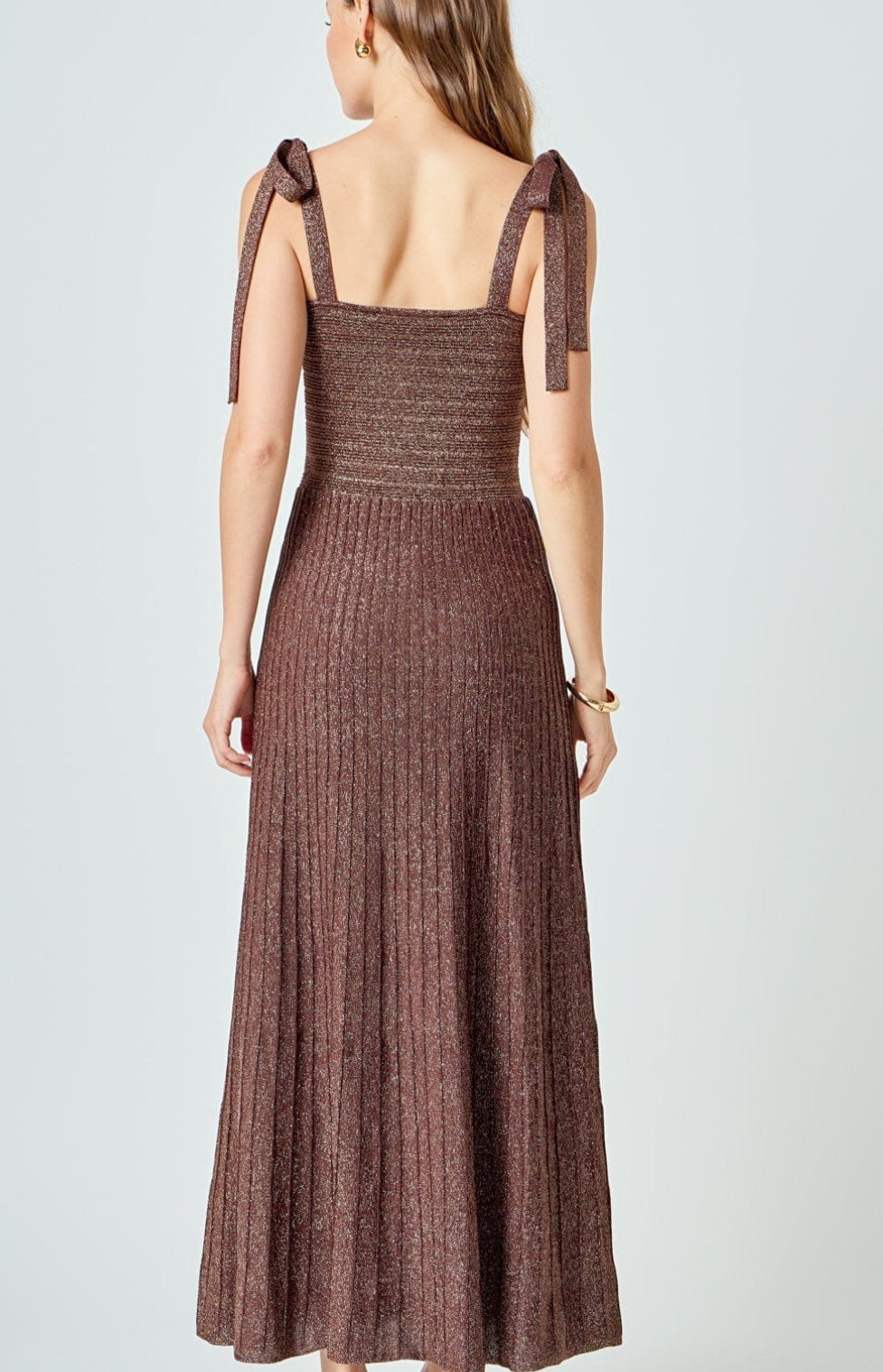 Metallic dress