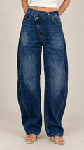Crossover Stretch Barrel Jean