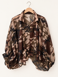 Camo blouse