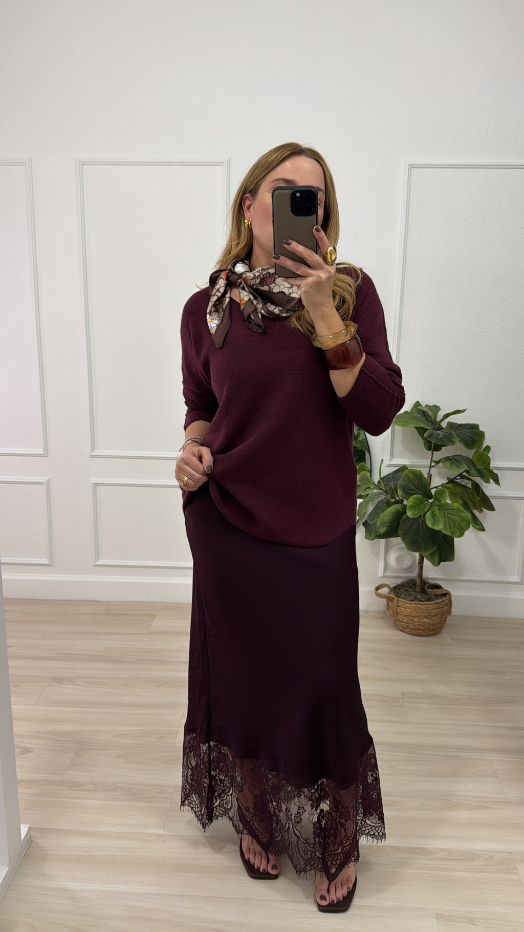 sweater knitting