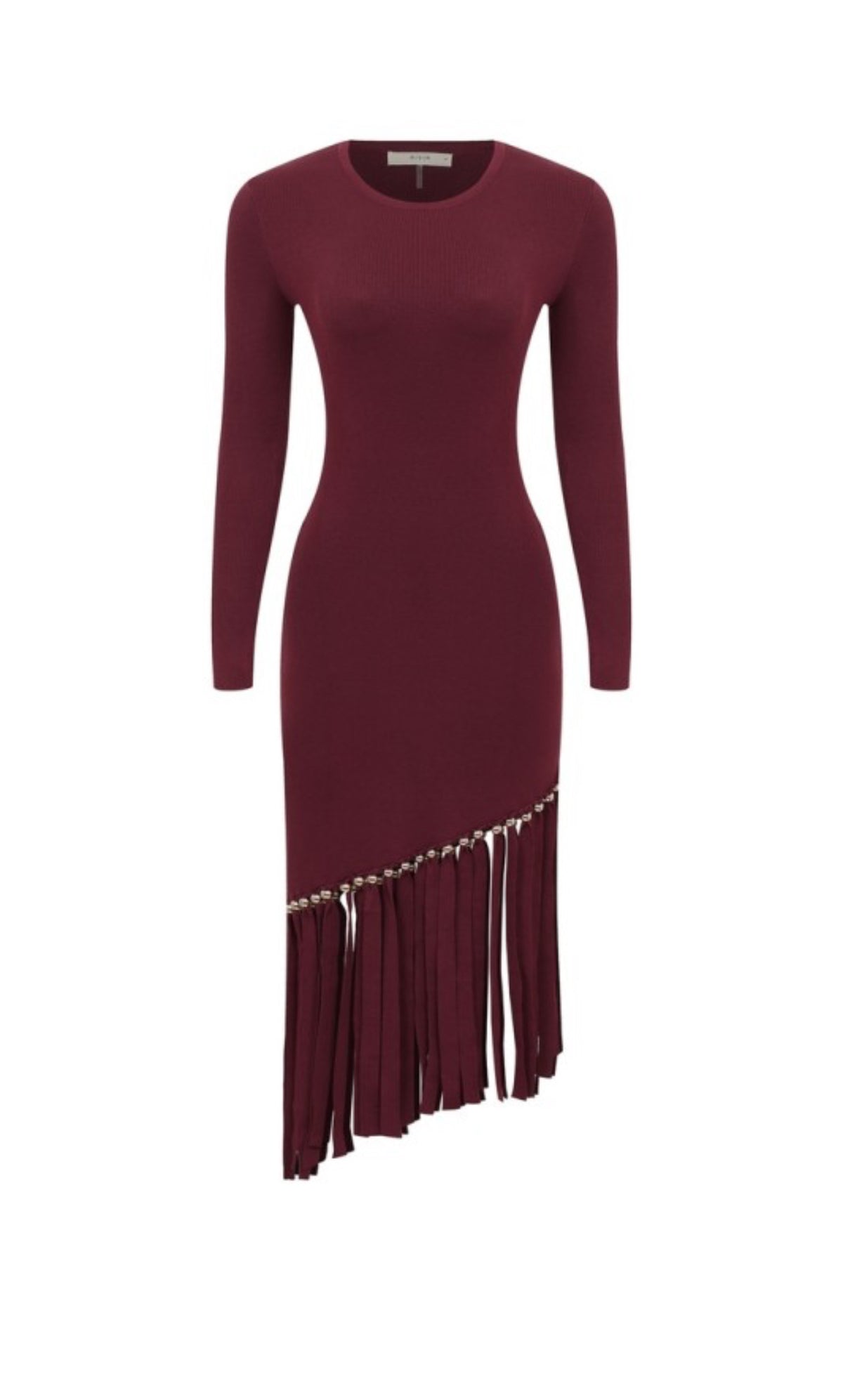 Burgundy dress
