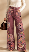 Aros printed pants