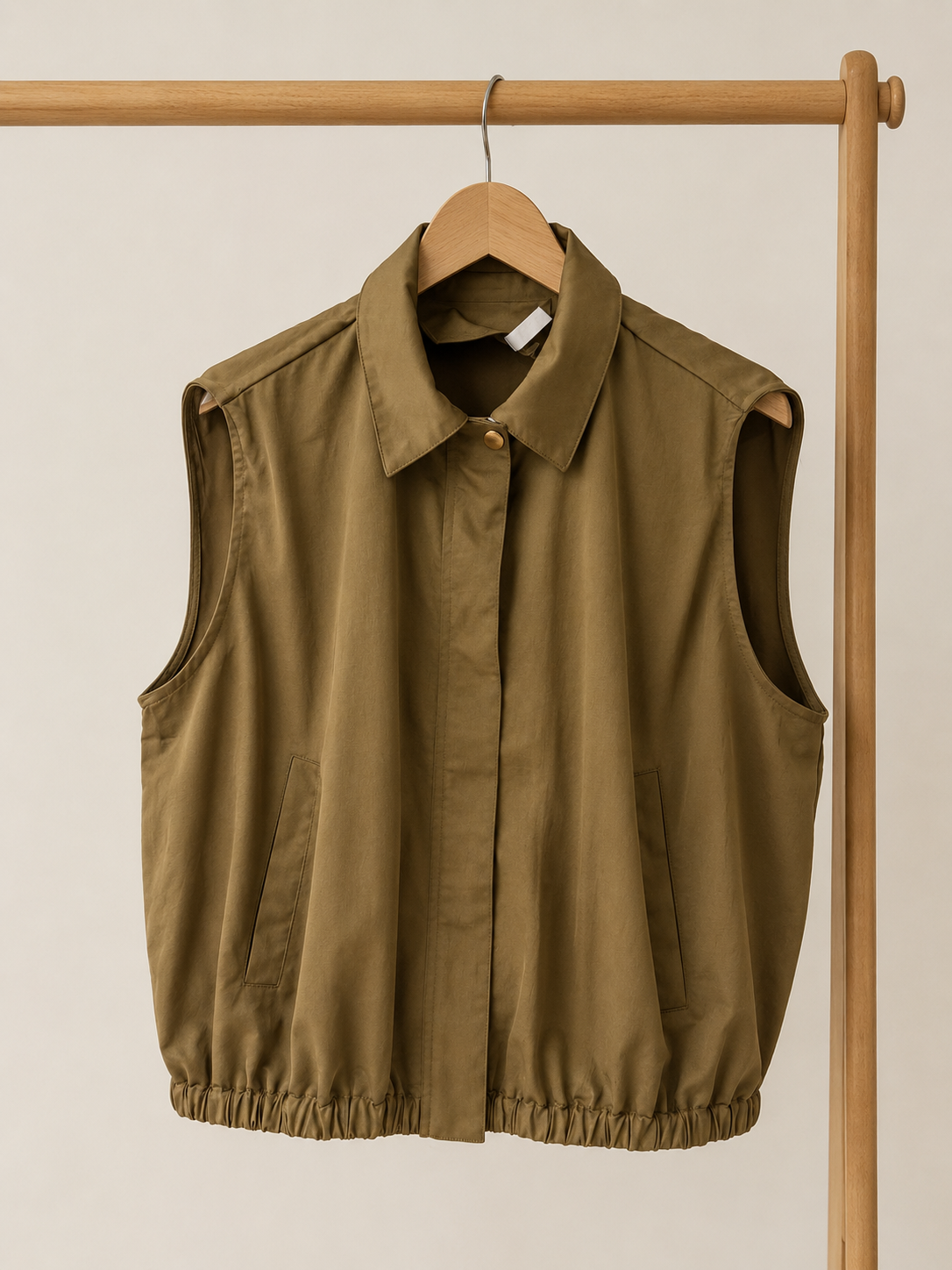 Olive vest