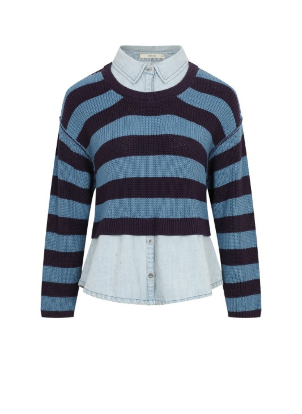 Denim sweaters