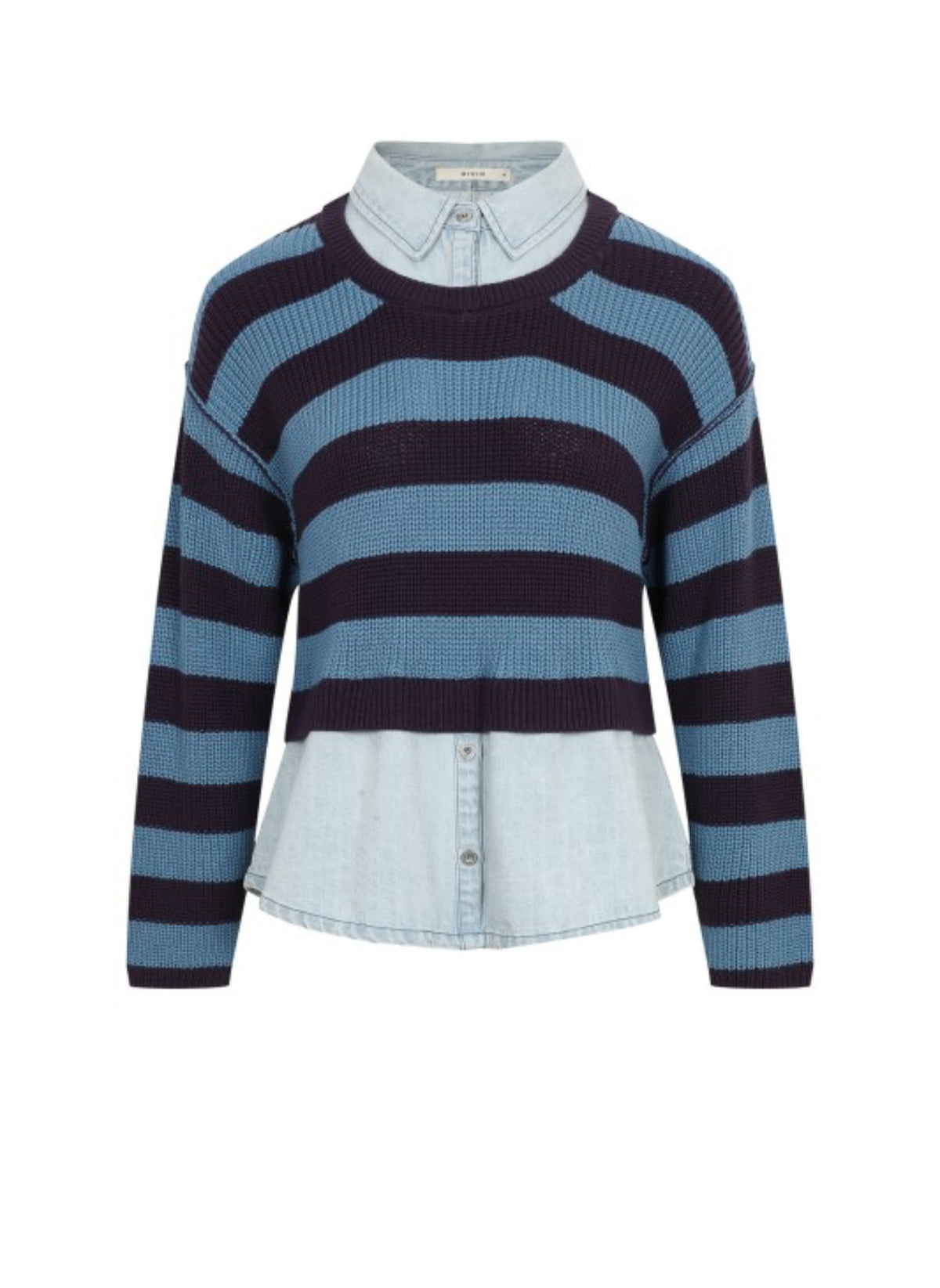 Denim sweaters