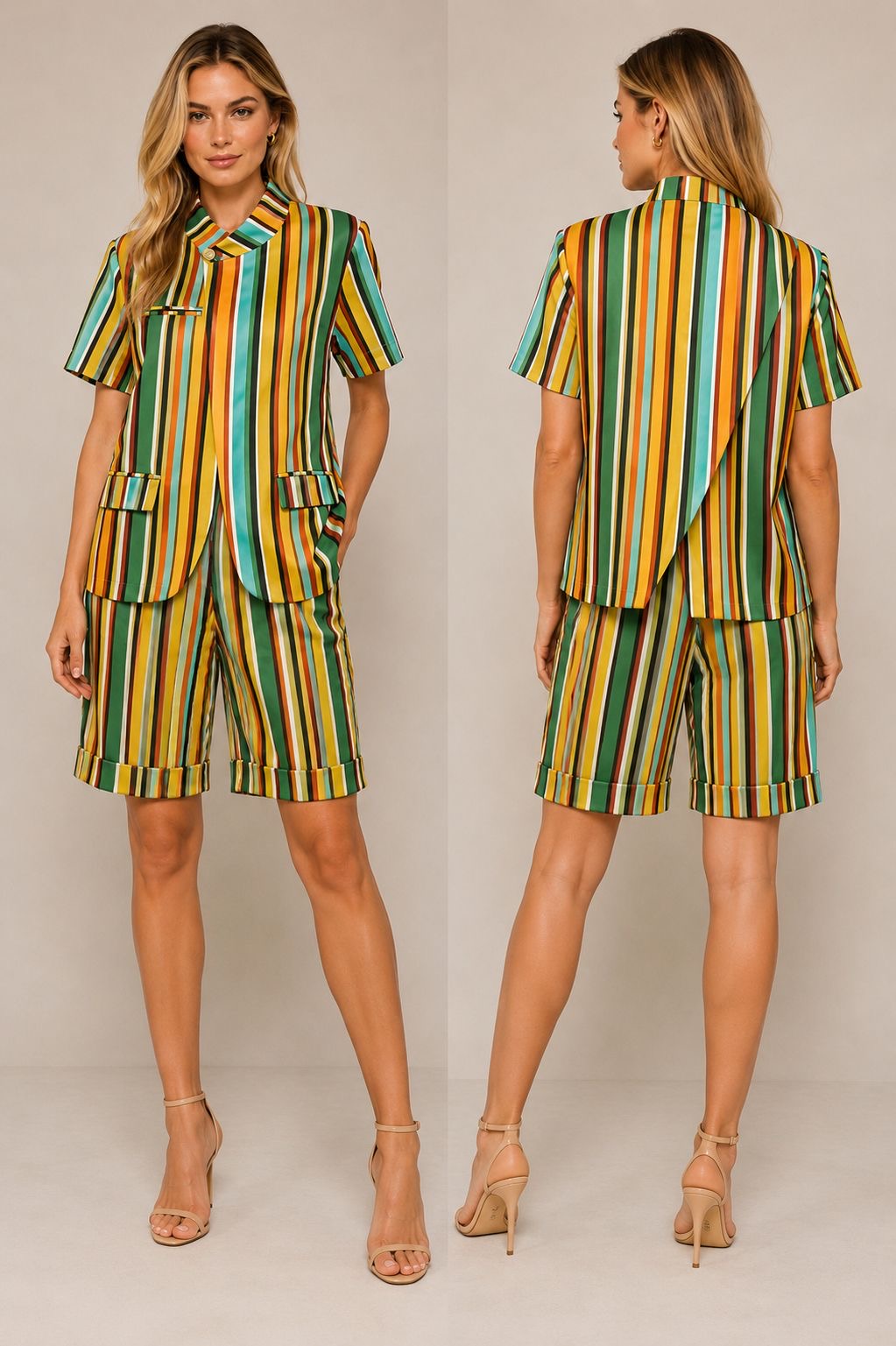 colored stripes set
