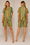 colored stripes set