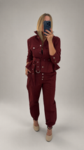 Burgundy set