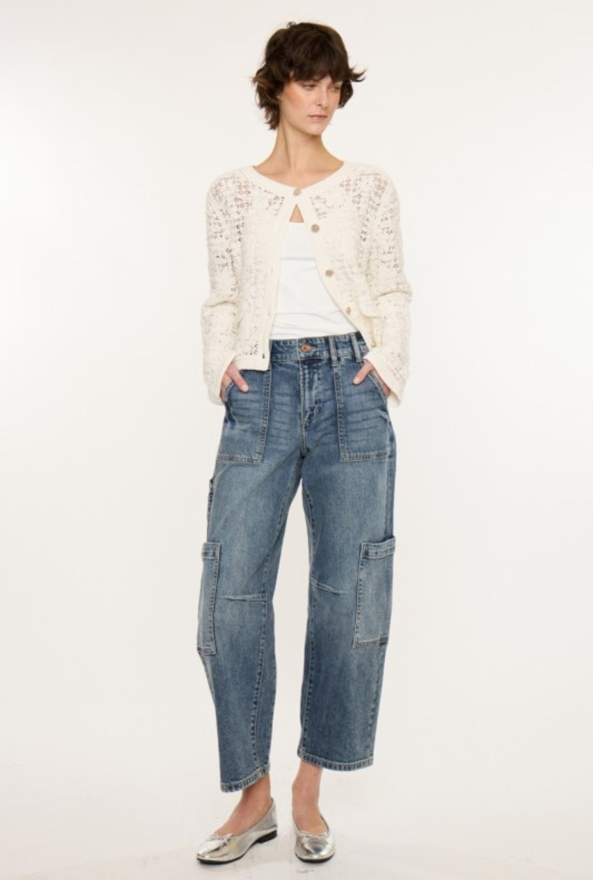 Cargo/barrel jeans