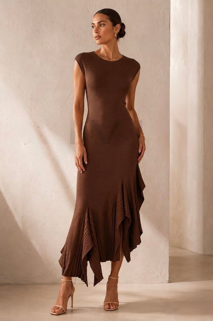 Brown dress