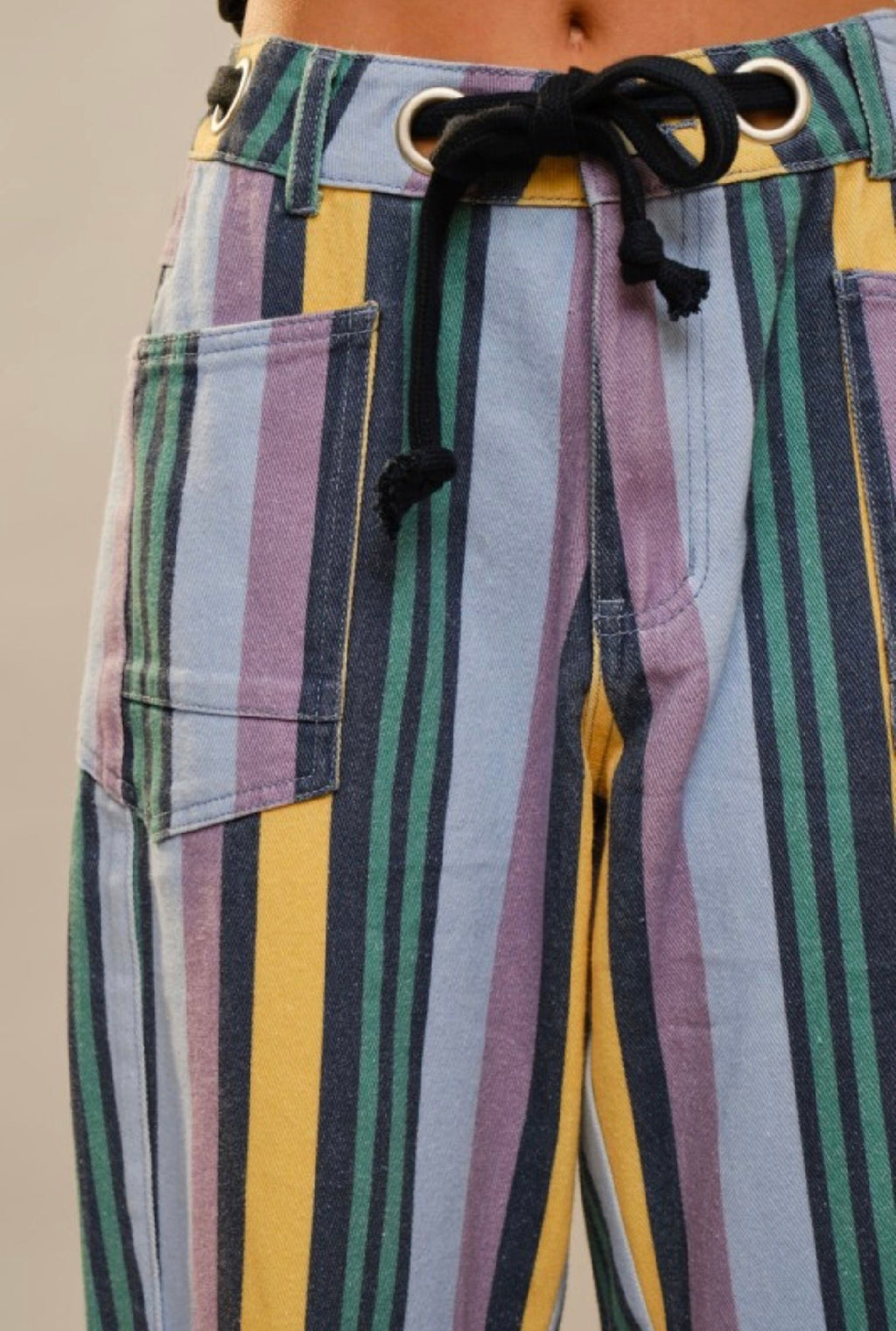 Multi color striped barrel