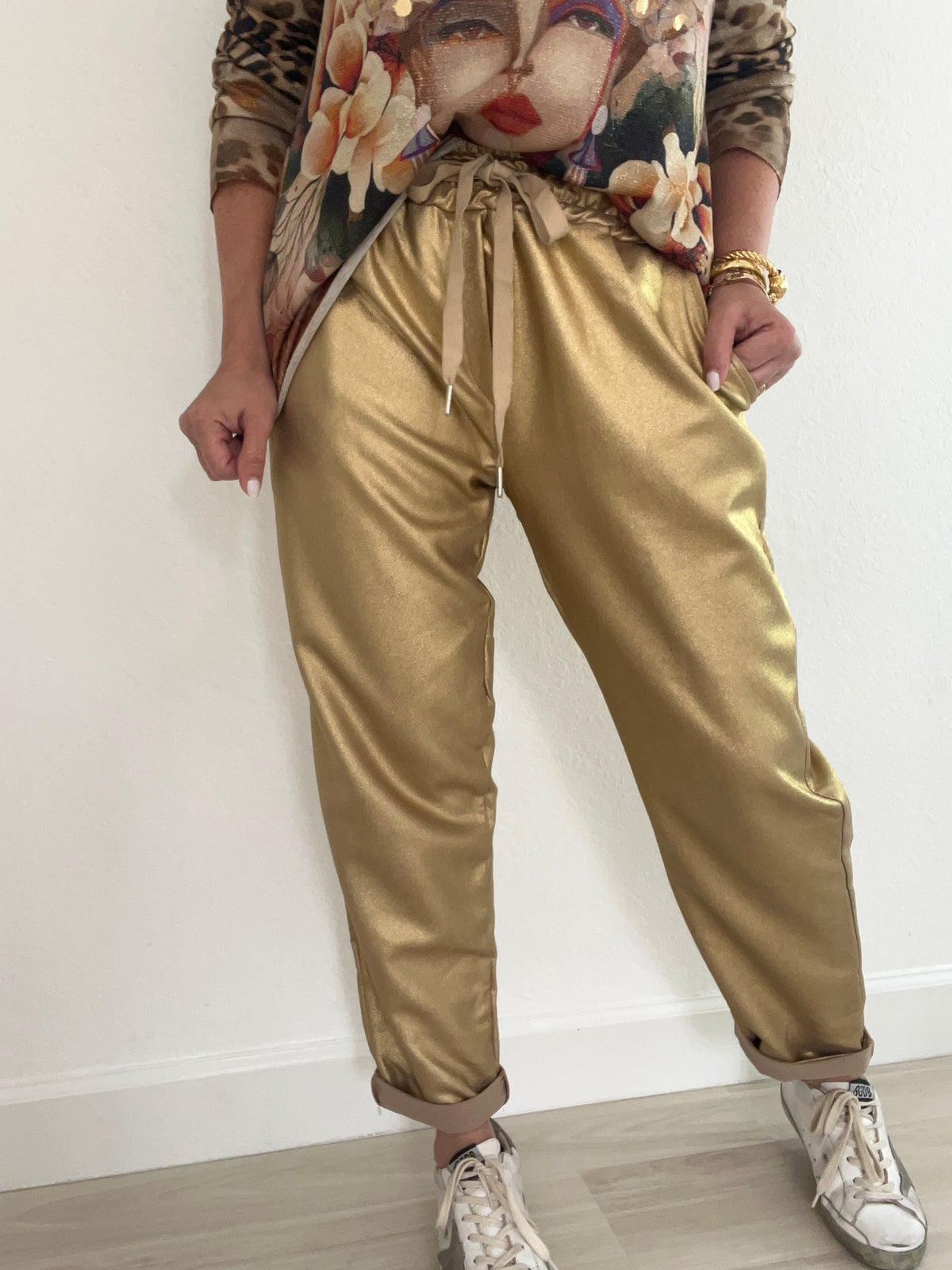 Gold 22 pants