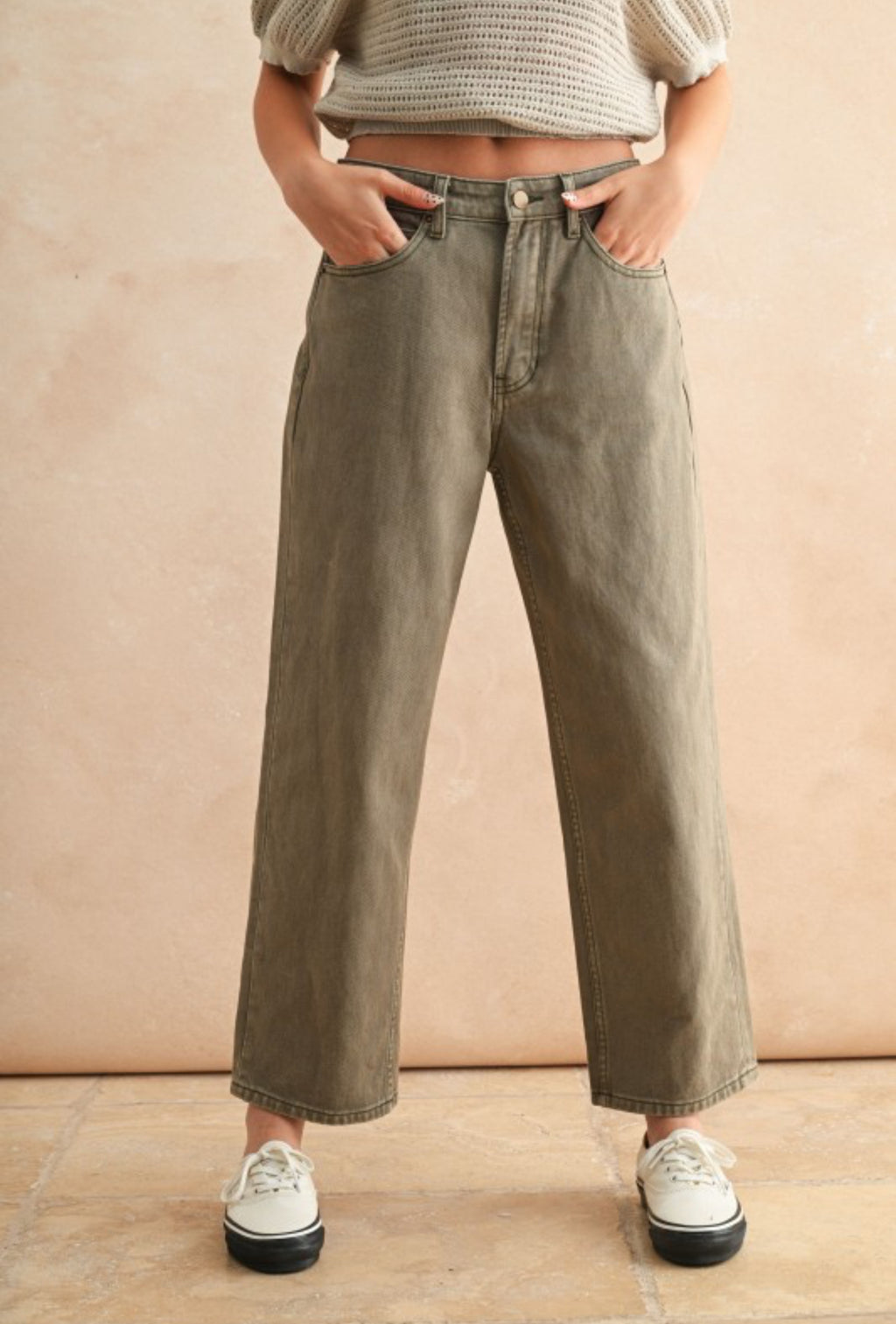 Olive pants
