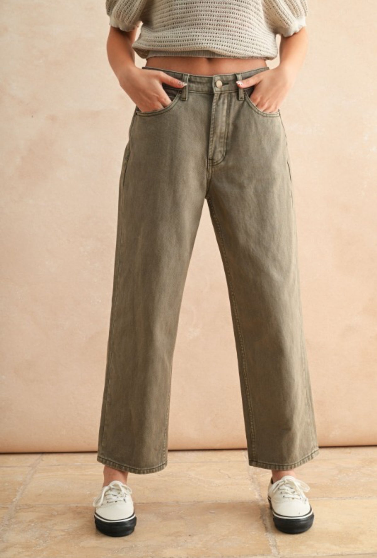 Olive pants