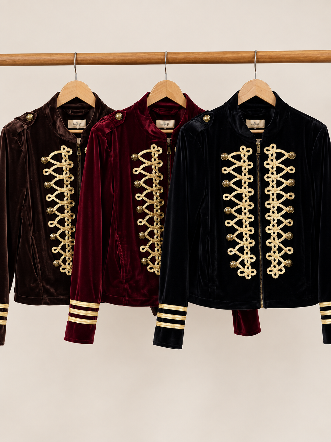 Napoleón velvet jacket