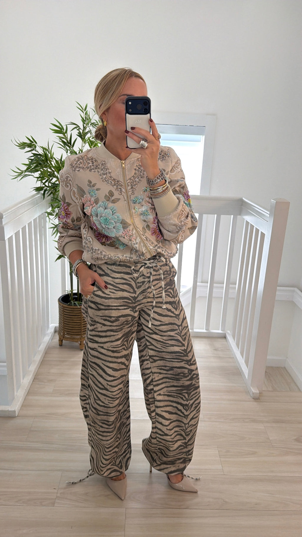 Zebra pants