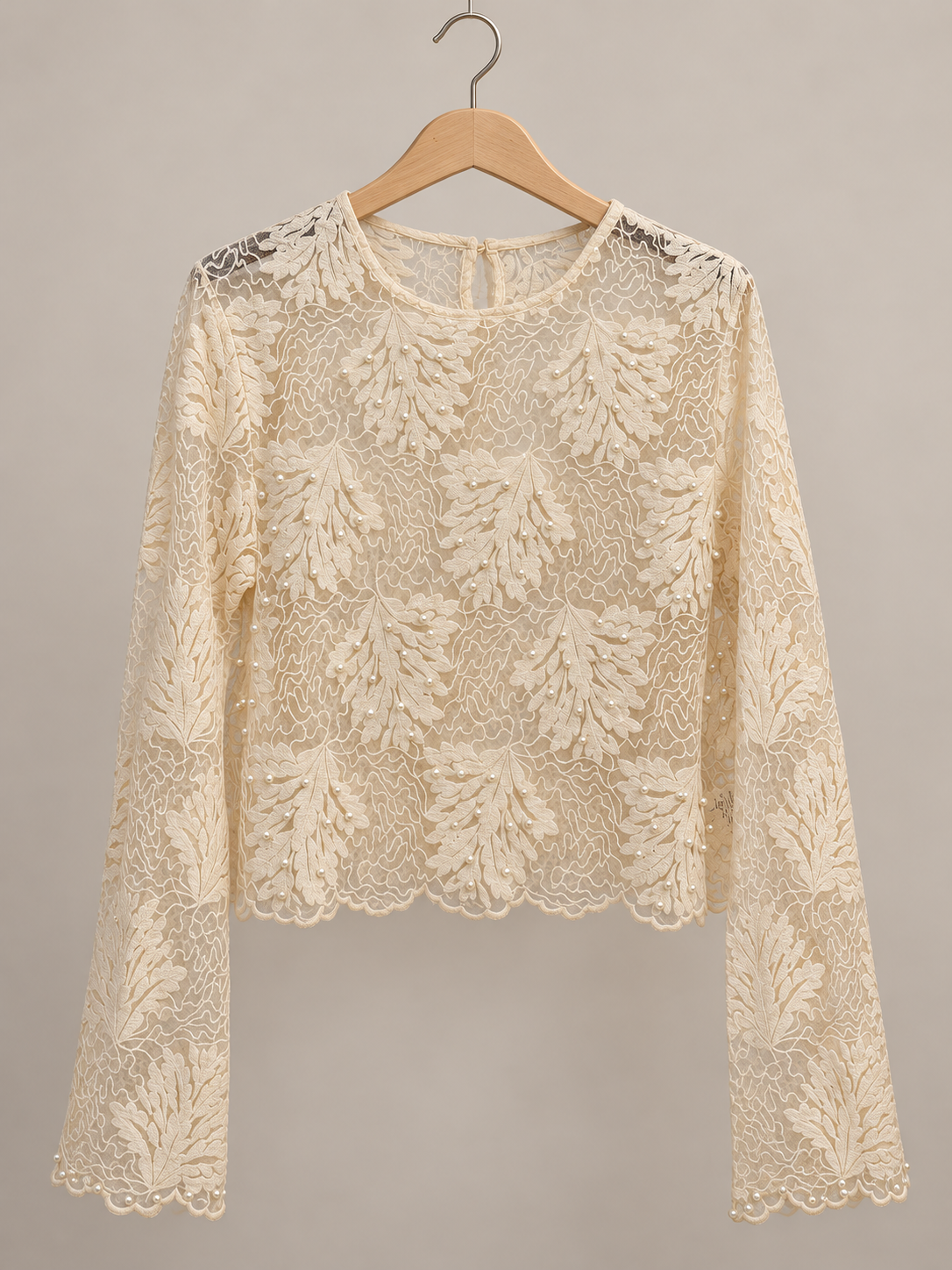 pearls blouse