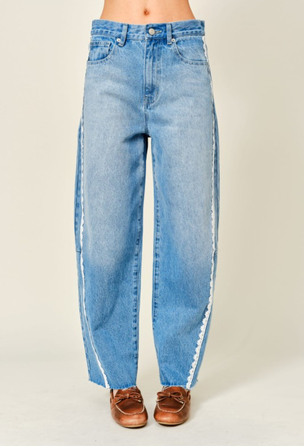 embroidery/stretch jeans
