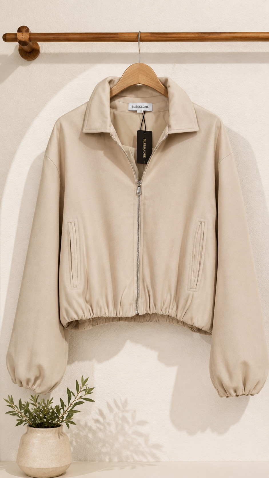 Beige jacket