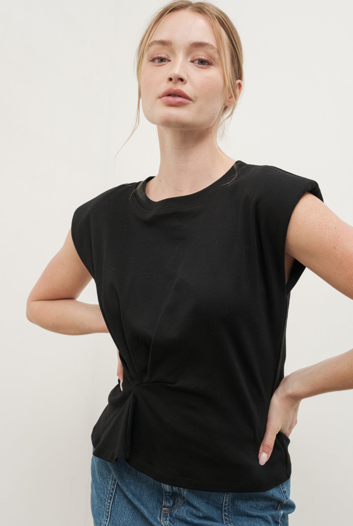 Bibi black blouse