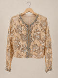 Champagne Embellished Jacket