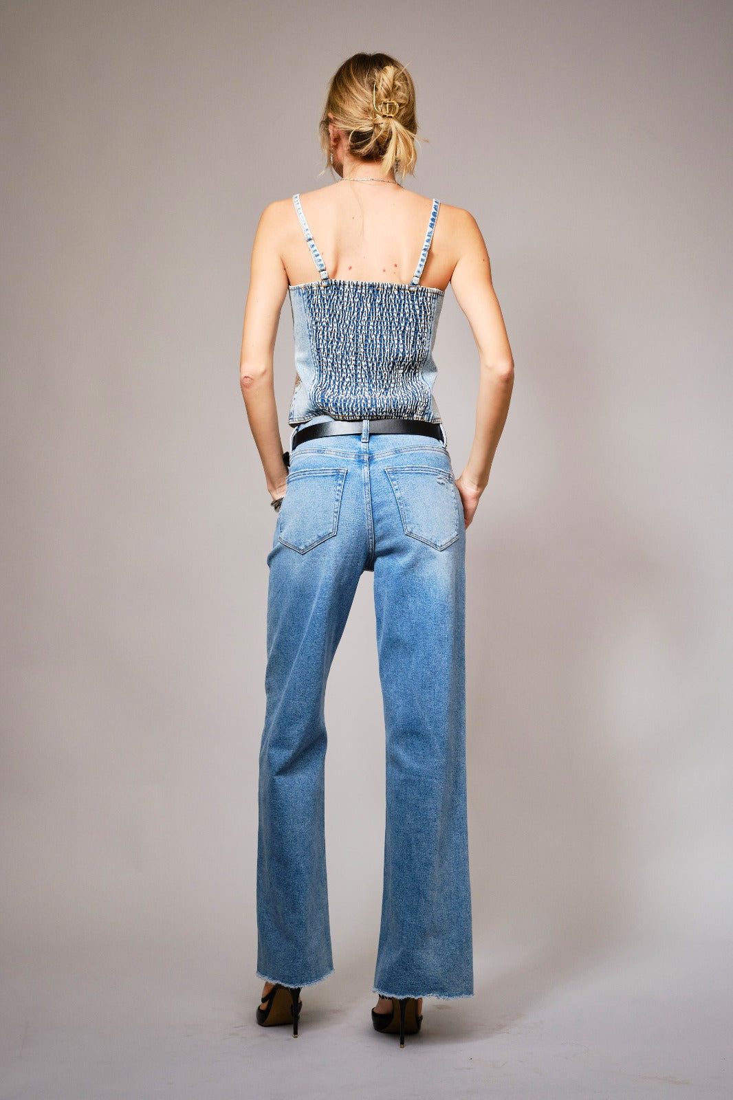 Light Wash/denim top
