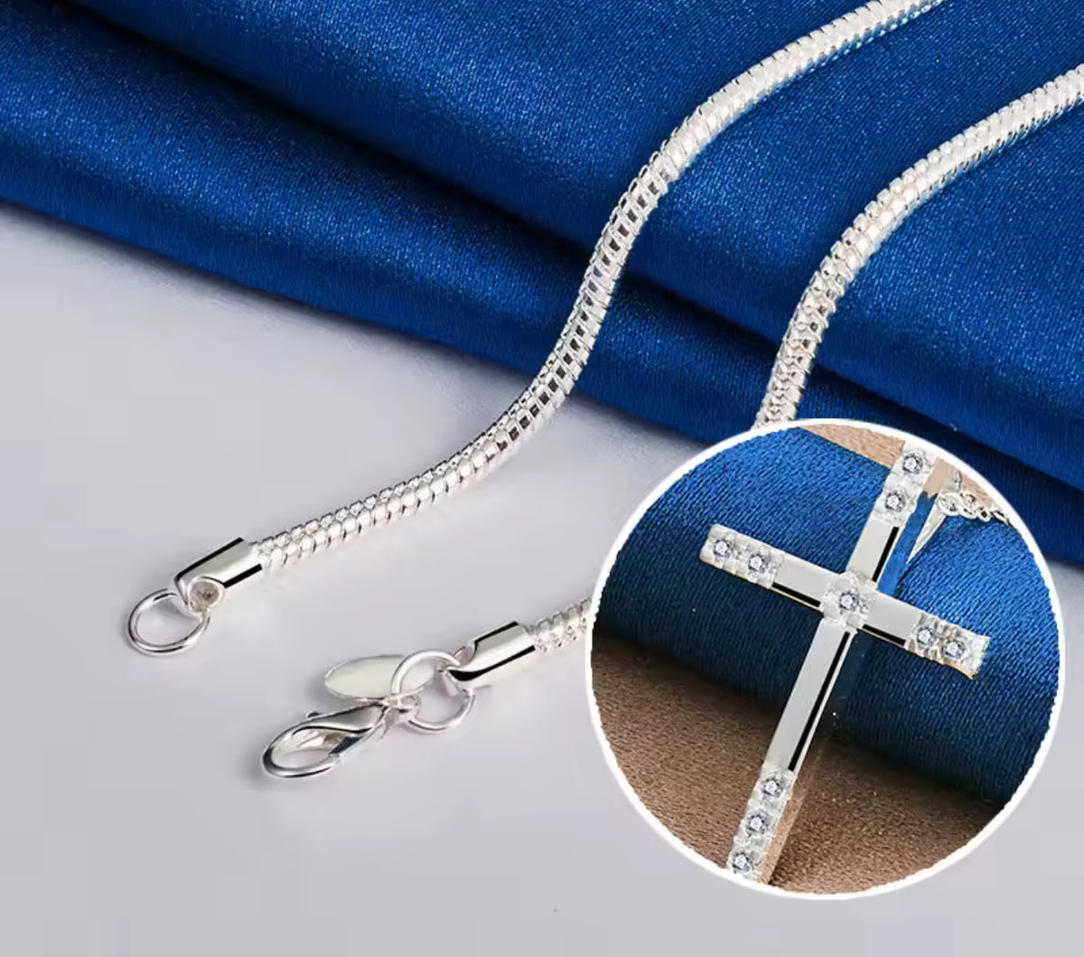 Cross silver