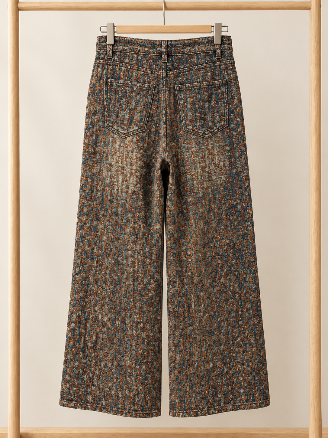 Sparkle Leopard Print Jeans