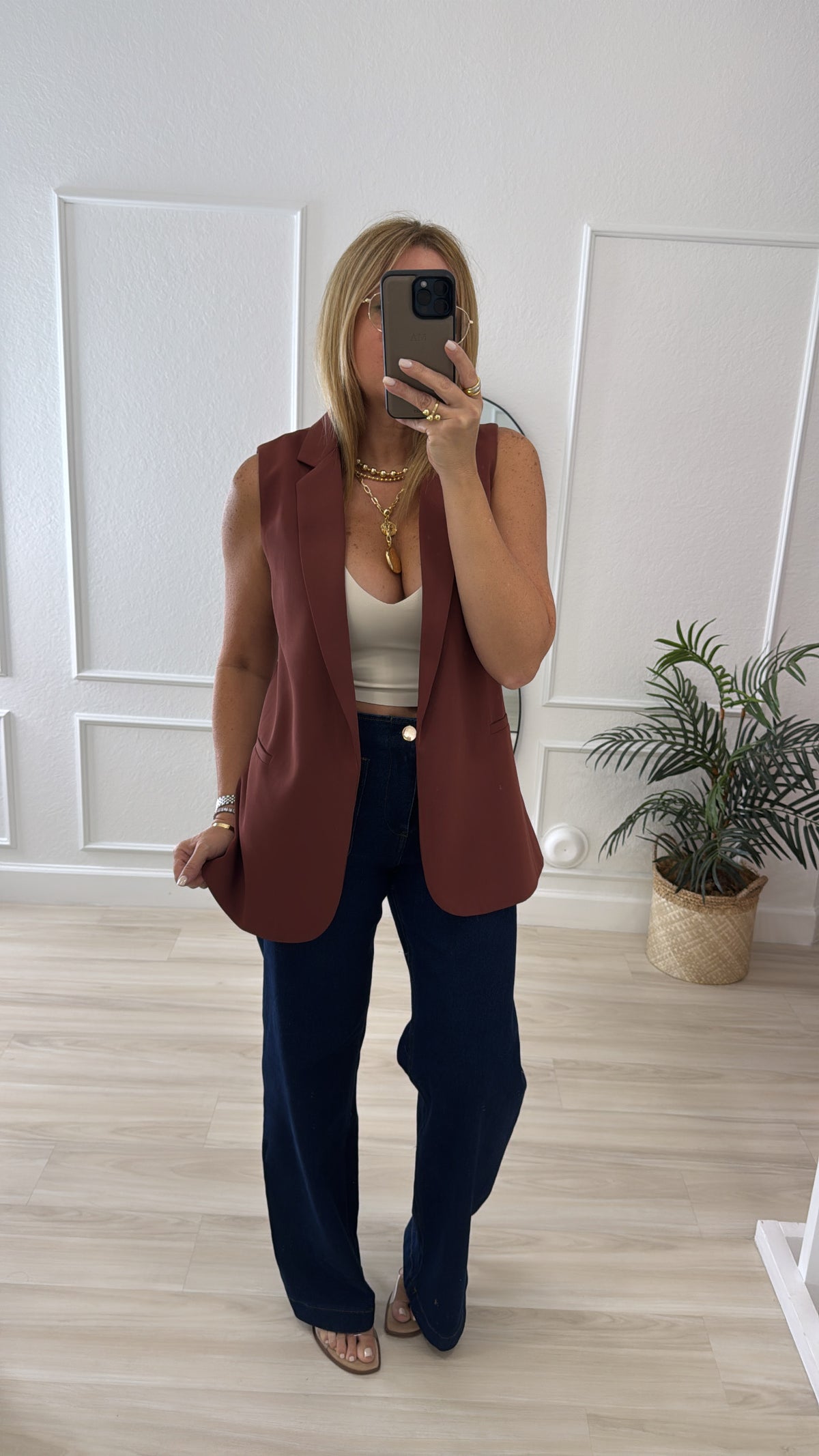 Brown Vest