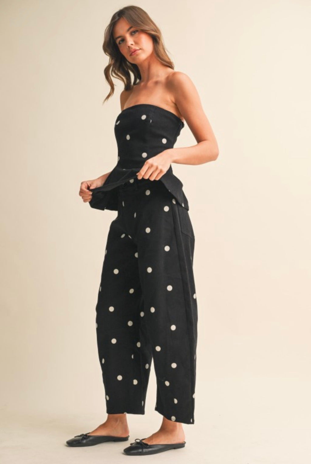 Polka dot set