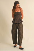 Leopard/stretch set