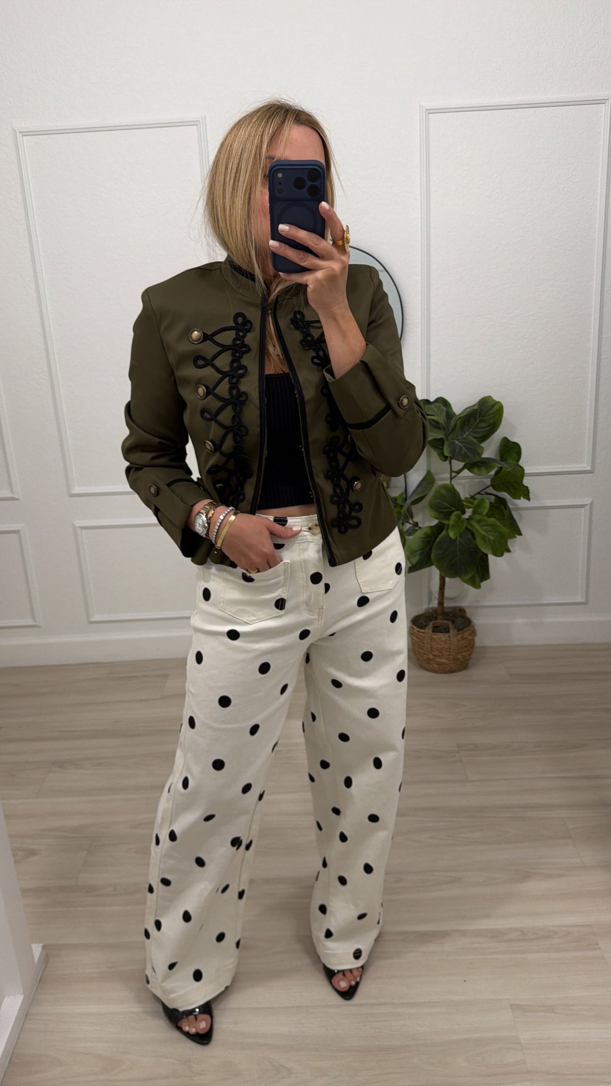 Olive jacket