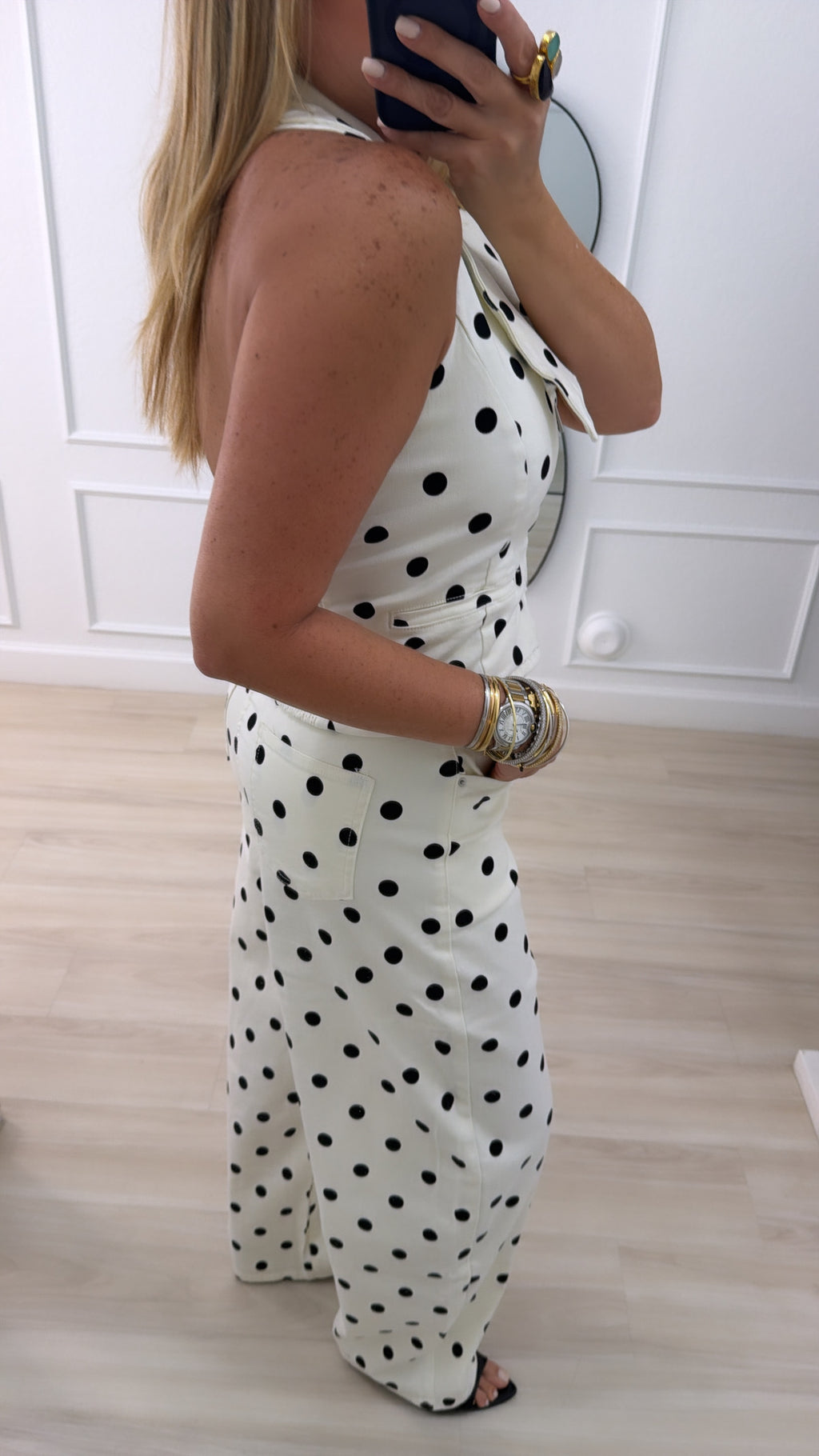 Black/white stretch set