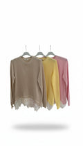knitted/lace sweater