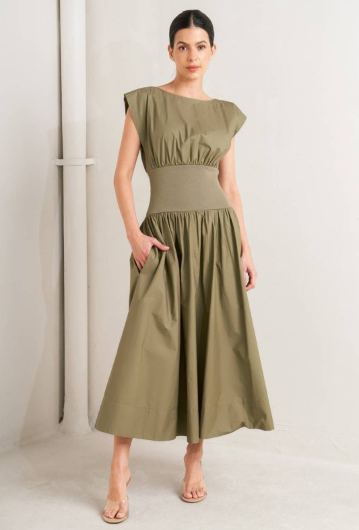 Olive dress