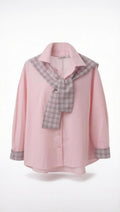 Pink blouse
