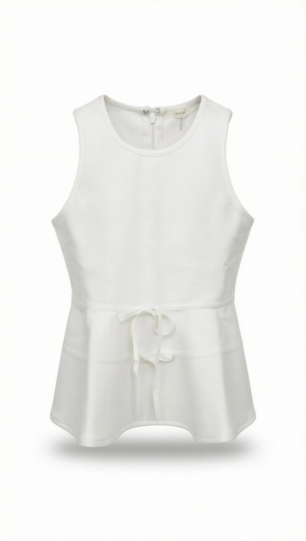 Peplum/white top