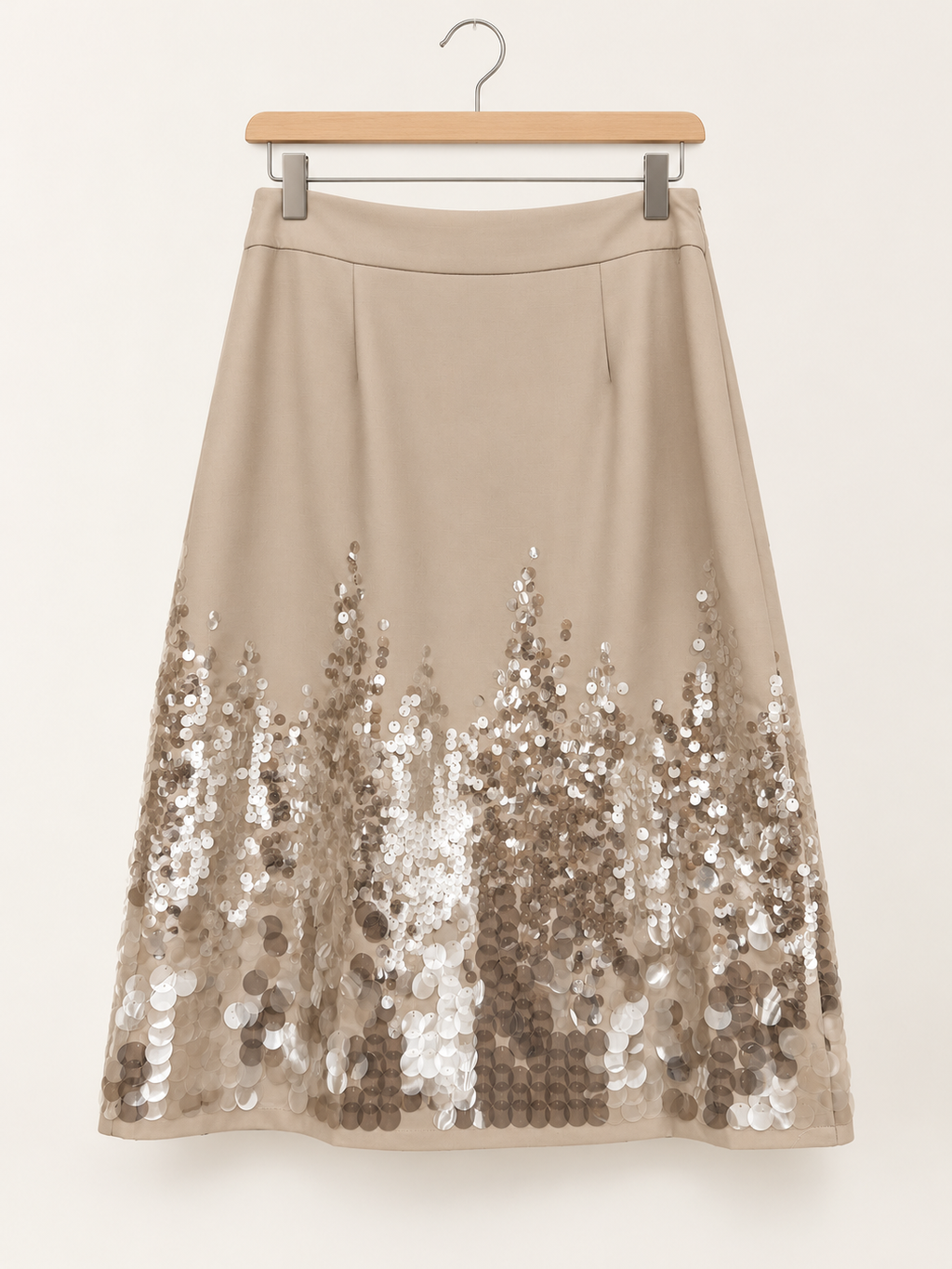 sequin skirt