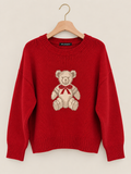 Bear/red sweater