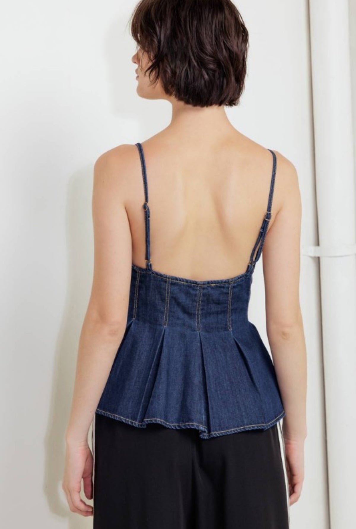 Denim top
