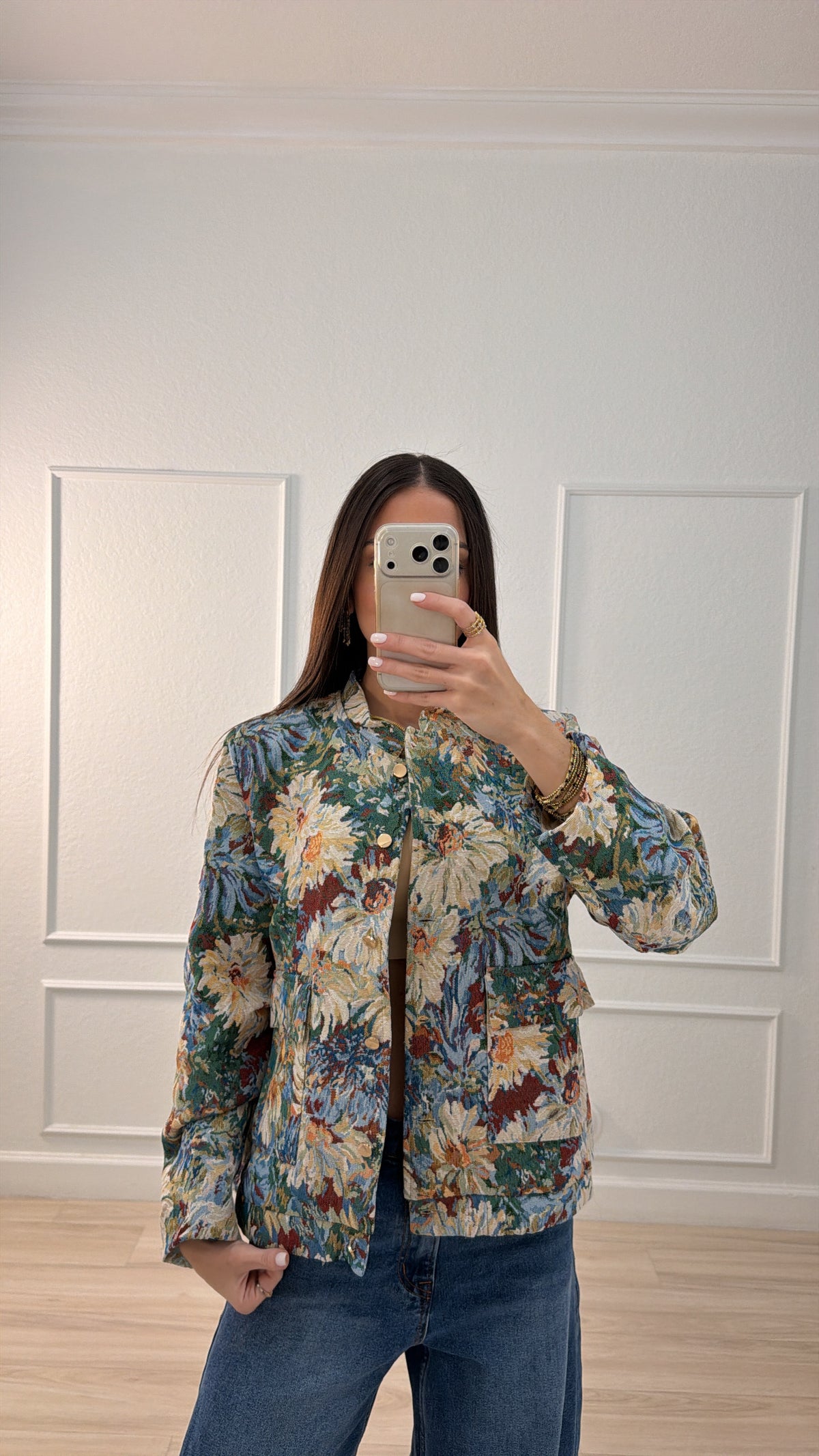 Floral jacket